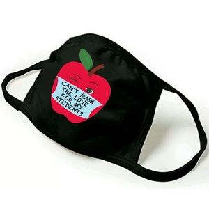 Teacher Face Mask Adjustable Nosepiece Soft 3-ply